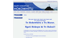 Desktop Screenshot of hokowhitu.maori.nz