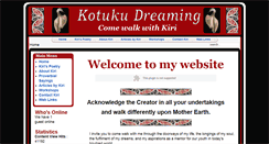 Desktop Screenshot of kotukudreaming.maori.nz