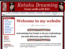 Tablet Screenshot of kotukudreaming.maori.nz