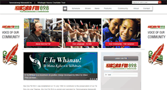 Desktop Screenshot of kiaorafm898.maori.nz