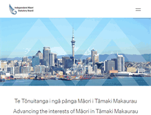 Tablet Screenshot of imsb.maori.nz