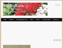 Tablet Screenshot of ngatikuta.maori.nz