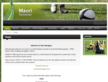 Tablet Screenshot of maoritouchnz.maori.nz